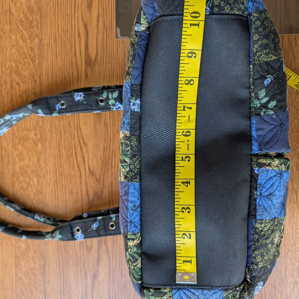 Donna Sharp Black Floral Shoulder Bag - Picture 9 of 13